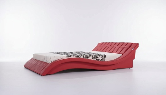 Doppel Ehe Bett Betten XXL Leder Gestell Neu Doppelbett Designer Polster