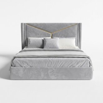Doppelbett Luxus Betten Polster Schlafzimmer Möbel Neu Beleuchtetes Bett Design