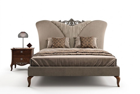 Bett Doppelbett Massiv Holz Schlafzimmer Betten Möbel Vaccari cav giovanni