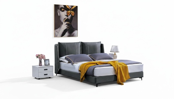 Doppelbett Schlafzimmer Betten Luxus Doppel Bett Beige Hotel Einrichtung Möbel