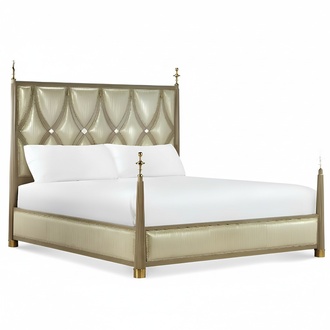 Doppelbett Textilbett Betten Designer Bett Leder Polster Schlafzimmer Ehe Neu !