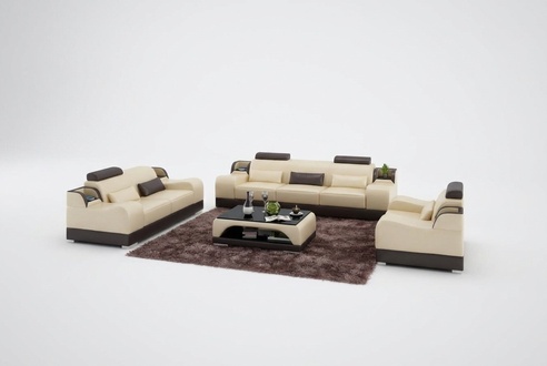 Dreisitzer Couch Polster Design Sofa 3er Sitz Moderne Sofas Zimmer Möbel