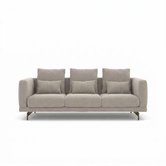 Dreisitzer Sofa Couch Polstermöbel Luxus Neu Textil Möbel Wohnzimmer