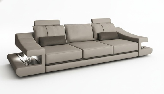 Dreisitzer Sofa Sofas Polstermöbel Wohnzimmer Design Stoff Textil Couchen Möbel