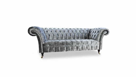 Dreisitzer Wohnlandschaft 3 Sitzer Garnitur Design Sofa Couch Moderne Couchen