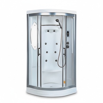 Duschkabine Dusche Luxusduschkabine Wellnessdusche Komfortdusche 120x120 cm