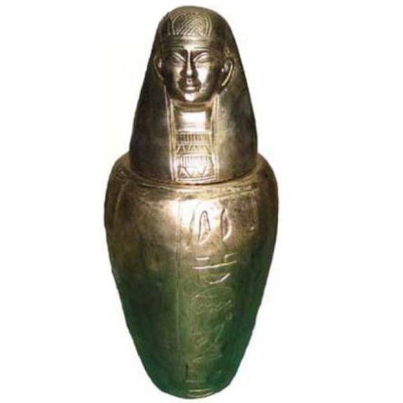 Kanope Urne Sarkophag Ägypten Pharao Ramses Deko Ägyptische Figur
