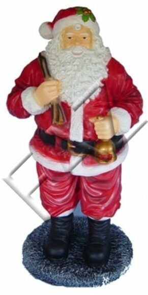 Design Weihnachtsmann Figur Garten Statue Skulptur Deko Figuren Skulpturen