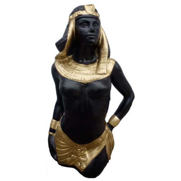 Ägyptischer Kleopatra Statue Statuen Dekoration Figuren Skulpturen Deko