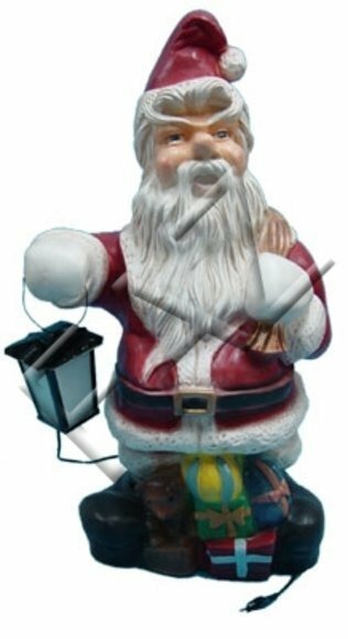 Dekoration Deko Weihnachtsmann Garten Statue Skulptur Figuren