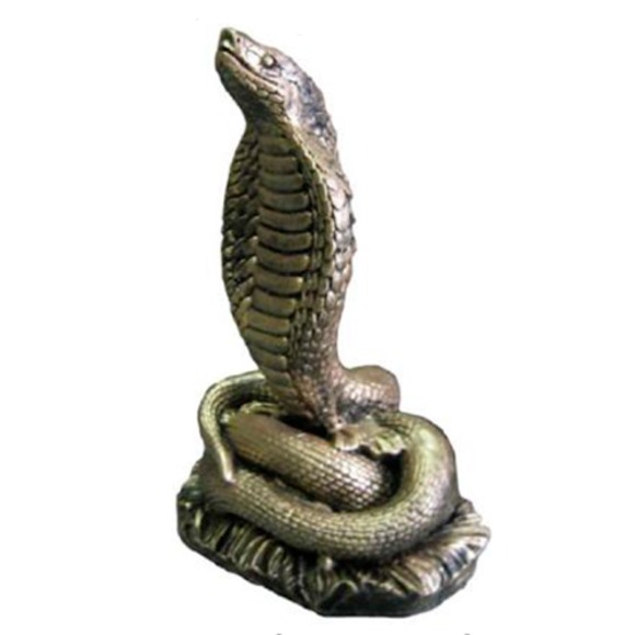 Ägypten Skulptur Schlange Figur Statue Figuren Statuen Antik Stil 25cm