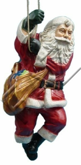 Design Nikollaus hangend in der Schnur Statue Figuren Skulptur Skulpturen