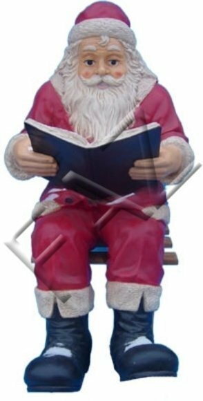 Design Weihnachtsmann Garten Skulptur Figuren Skulpturen Figur Statue