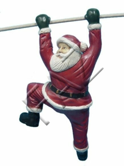 Design Weihnachtsmann Hängend Garten Statue Skulptur Figuren