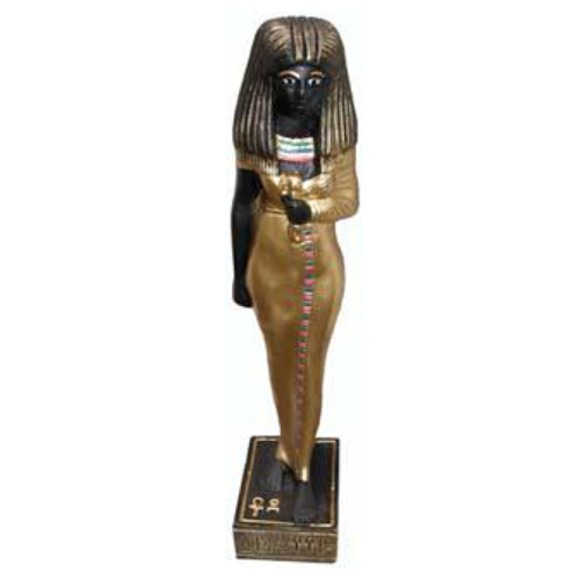 Ägypten Skulptur Kleopatra Kunststoff Statue Statuen Figuren Antik Stil