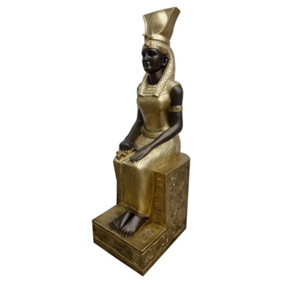 Ägyptische Pharao Figur Statue Skulptur Figuren Statuen 125 cm Antik Stil