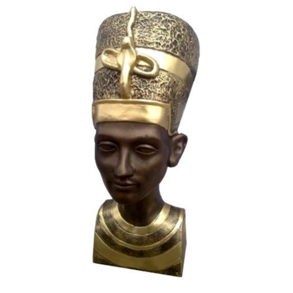 Ägyptische Figur Nofretete Büste Kunststoff Figuren Statuen Skulpturen