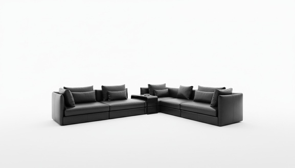 Echt Leder Sofa Couch Polster Sitz Garnitur Wohn Landschaft Sofas Couchen
