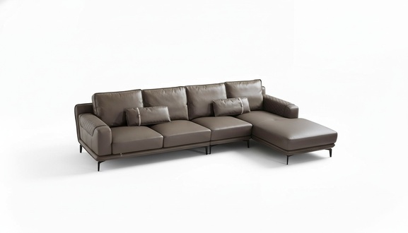 Eck Sofa Couch Designer Polster Sitz Ecke Wohn Landschaft Leder Couchen