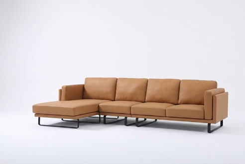 Eckcouch Design Ecksofa Wohnzimmer Möbel Moderne Lederpolster Couch
