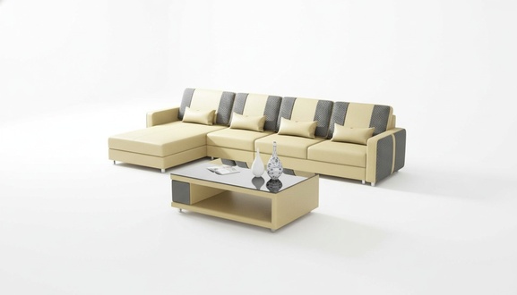 Eckgarnitur Ledersofa Ecksofa L Form Liege Couch Sofa Luxus Neu