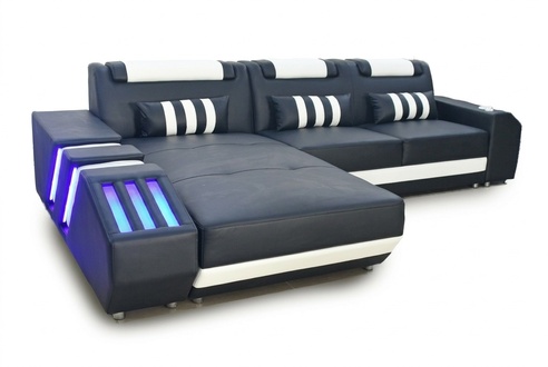 Ecksofa Eckgarnitur Sofa Couch Polster Wohnlandschaft Garnitur L Form