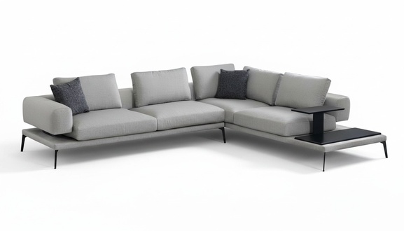 Ecksofa für das Wohnzimmer Prägnantes Design, maximale Gemütlichkeit