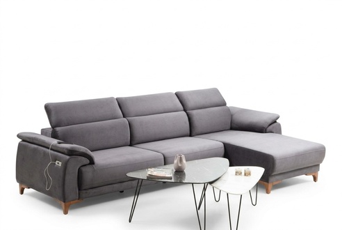 Ecksofa L-Form Modern Wohnzimmer Sofa Couch Polstermöbel Luxus Design