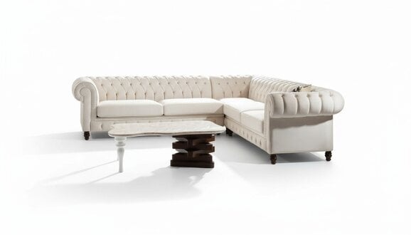 Ecksofa Ledersofa Sofa Polster Eck Couch Garnitur Sitz Design Sofas