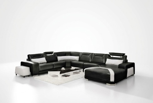 Ecksofa mit USB,Polster Wohnlandschaft Couch Sofa Wohnlandschaft UForm Sitz Ecke