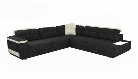 Ecksofa Polster Eck Sitz Couch Modern L Form Big Schlaf Ecksofa
