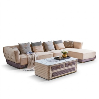 Ecksofa Sofa Couch Polster Eck Sitz Wohnlandschaft Garnitur 2tlg.