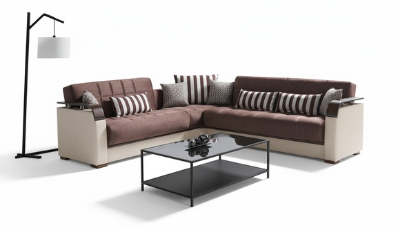 Ecksofa Wohnlandschaft Beige L-Form Sofa Wohnzimmer Ecksofas Luxus 315x245