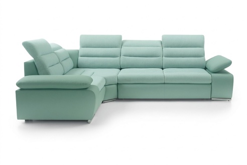 Ecksofa Wohnlandschaft Couch Polster Eckgarnitur Sofa Leder Eck Garnituren
