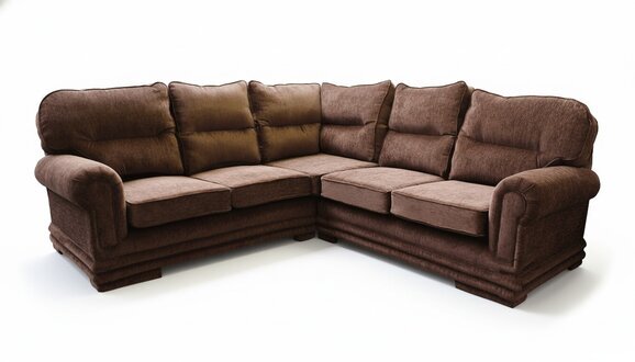 Ecksofa XXL Big Sofa Eckcouch Sitz Polster Garnitur Textil Stoff