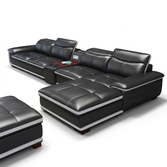 Ecksofas Sitz Möbel Wohnlandschaft Luxus Ecksofa L-form Polster Modern Relax