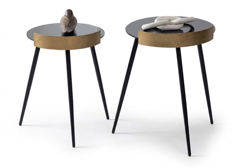 Elegantes Beistelltisch-Set im 2er-Pack – platzsparend und immer im Trend.