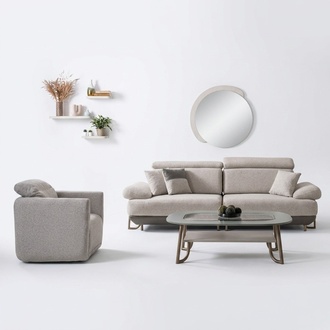 Elegantes Set in modernem Design für ein stilvolles Wohnzimmer