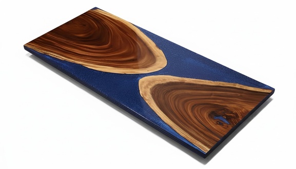 esstisch 1qm epoxid harz holz massive möbel wasserfall epoxy tisch