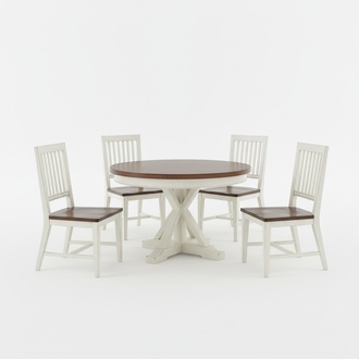 Esstisch 4 Stühle Esszimmer Set Essgruppe Klassischer Tisch Tische Garnitur neu