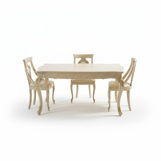 Esstisch Ausziehbar Klassischer Design Tisch Italienische Möbel Tische Holz Ess