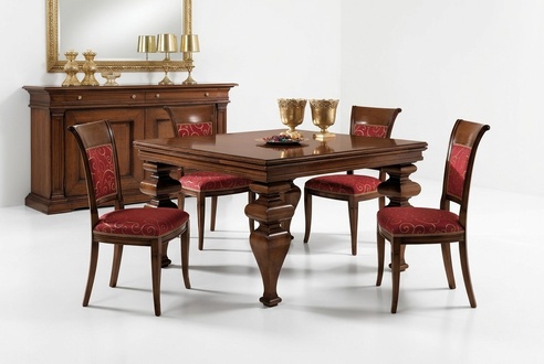 Esstisch Design Möbel Einrichtung Tische Massivholz Tisch Italienische