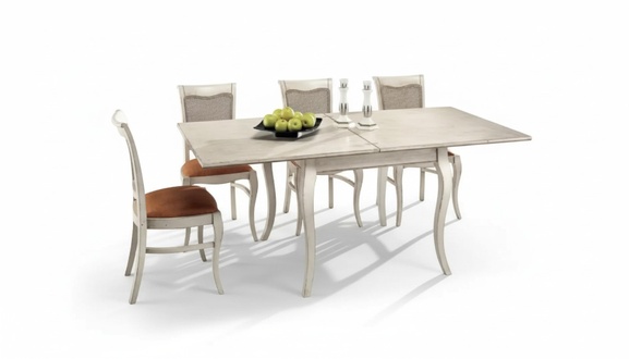 Esstisch Gruppe 4x Stühle Essgarnitur Essgruppen Stuhl Set Tisch 5tlg.