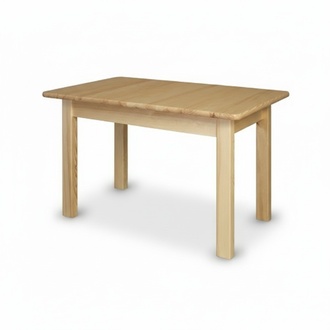 Esstisch Holz Tische Wohn Ess Zimmer Tisch 120/170x80cm Massivholz Esstische