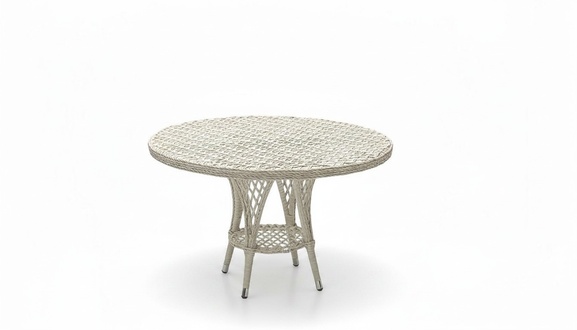 Esstisch Luxus Moderner Grau Tisch Rattan Design Kaffeetisch Terrasse Beistell