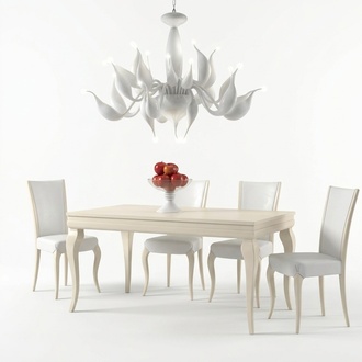 Esszimmer Esstisch Stuhl Ess Tisch Design Gruppe Set 5tlg.