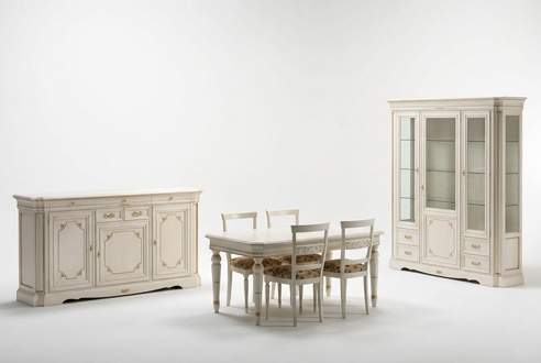 Esszimmer Gruppe Komplett Set Garnitur 7tlg Tisch Tische Luxus Holz Möbel