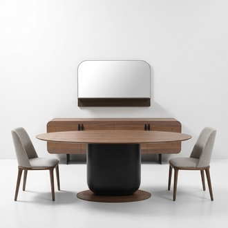 Esszimmer Set 6tlg Esstisch Stühle Ess Gruppe Sideboard Anrichte Möbel