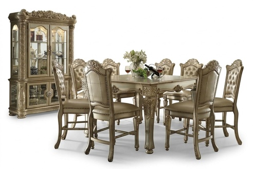 Esszimmer Set Vitrine Esstisch 8x Stuhl Garnitur Tisch Gruppe 10tlg.Set