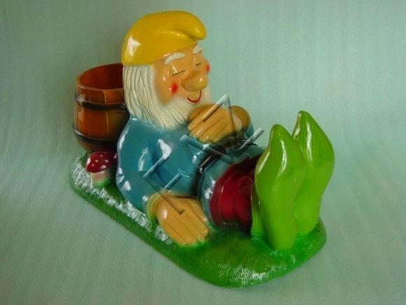 Zwerg Figur Garten Statue Skulptur Karikatur Figuren Dekoration Skulpturen